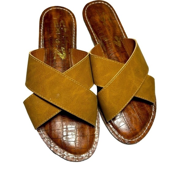 7Seven Jesse Crisscross Slide Sandals Women’s Sz 9 - Picture 2 of 9